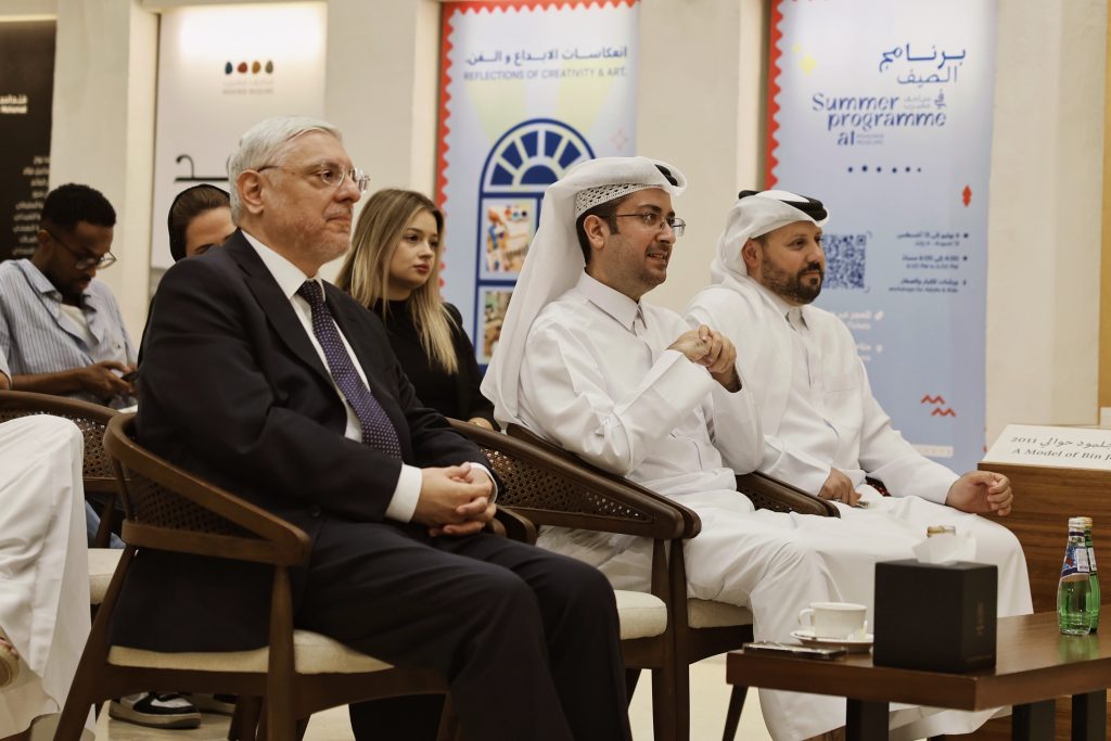Msheireb Museums Held Artists’ Panel Discussion Exploring Stories Behind the Sawaed Exhibition
